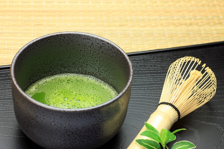شاي الماتشا الياباني للتخلص من الكرش