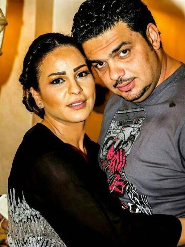 محمد الترك وزوجته الاولى منى السابر