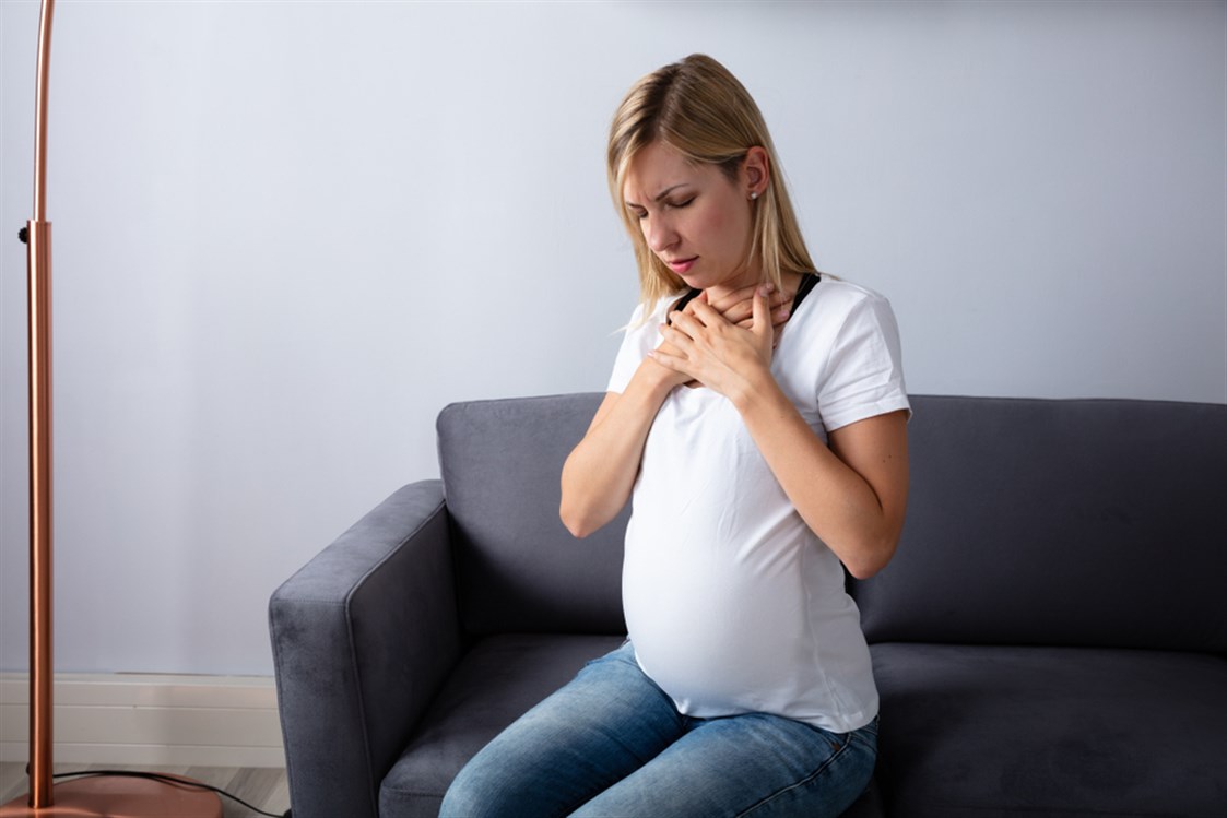 أسباب حموضة المعدة خلال فترة الحمل
