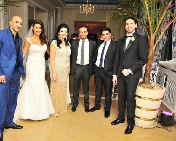 من حفل زفاف ياسمين صبري الأول
