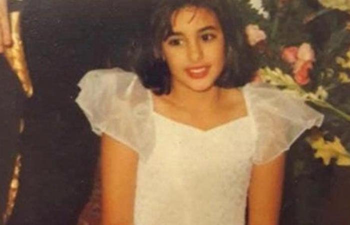 ياسمين صبري في طفولتها 