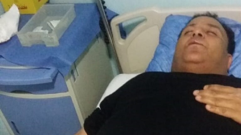 محمد فؤاد بالمستشفى 