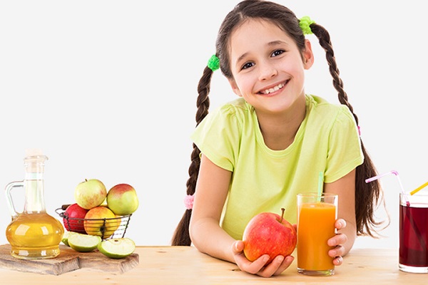 فوائد خل التفاح للأطفال