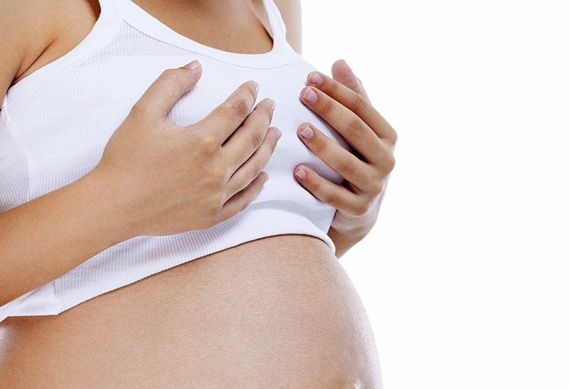 تغيرات تطرأ على الثدي خلال الحمل
